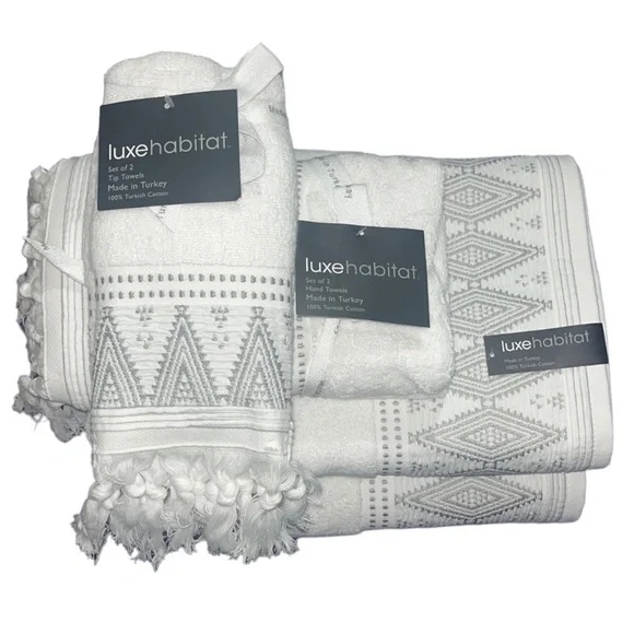 Luxe habitat towels clearance